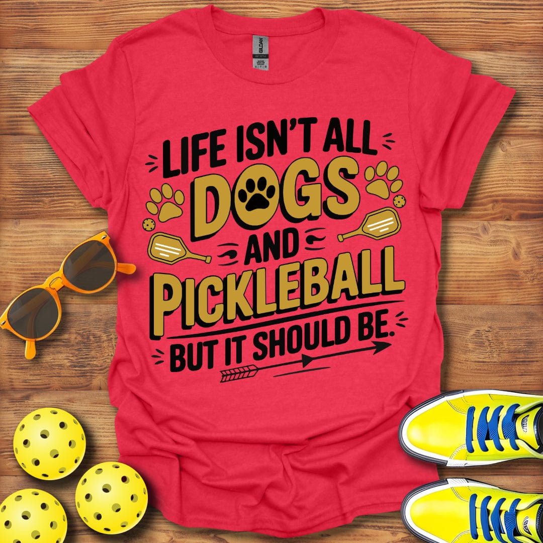 Dogs And Pickleball T-Shirt