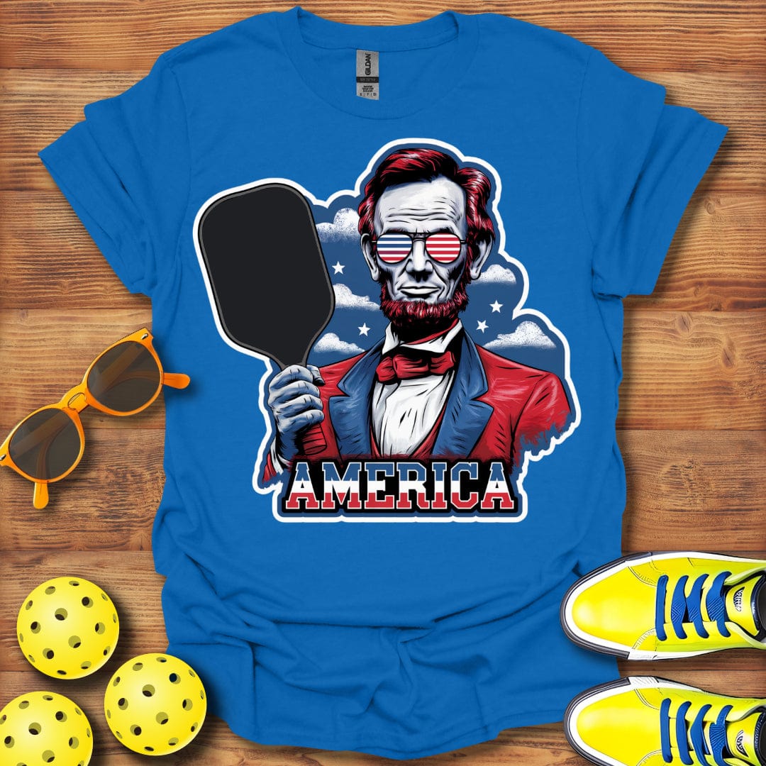 President Lincoln's Pickleball T-Shirt