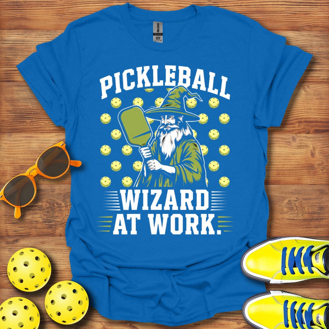 Pickleball Wizard At Work T-Shirt