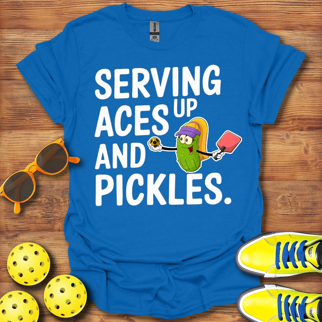 Aces and Pickles Pickleball T-Shirt