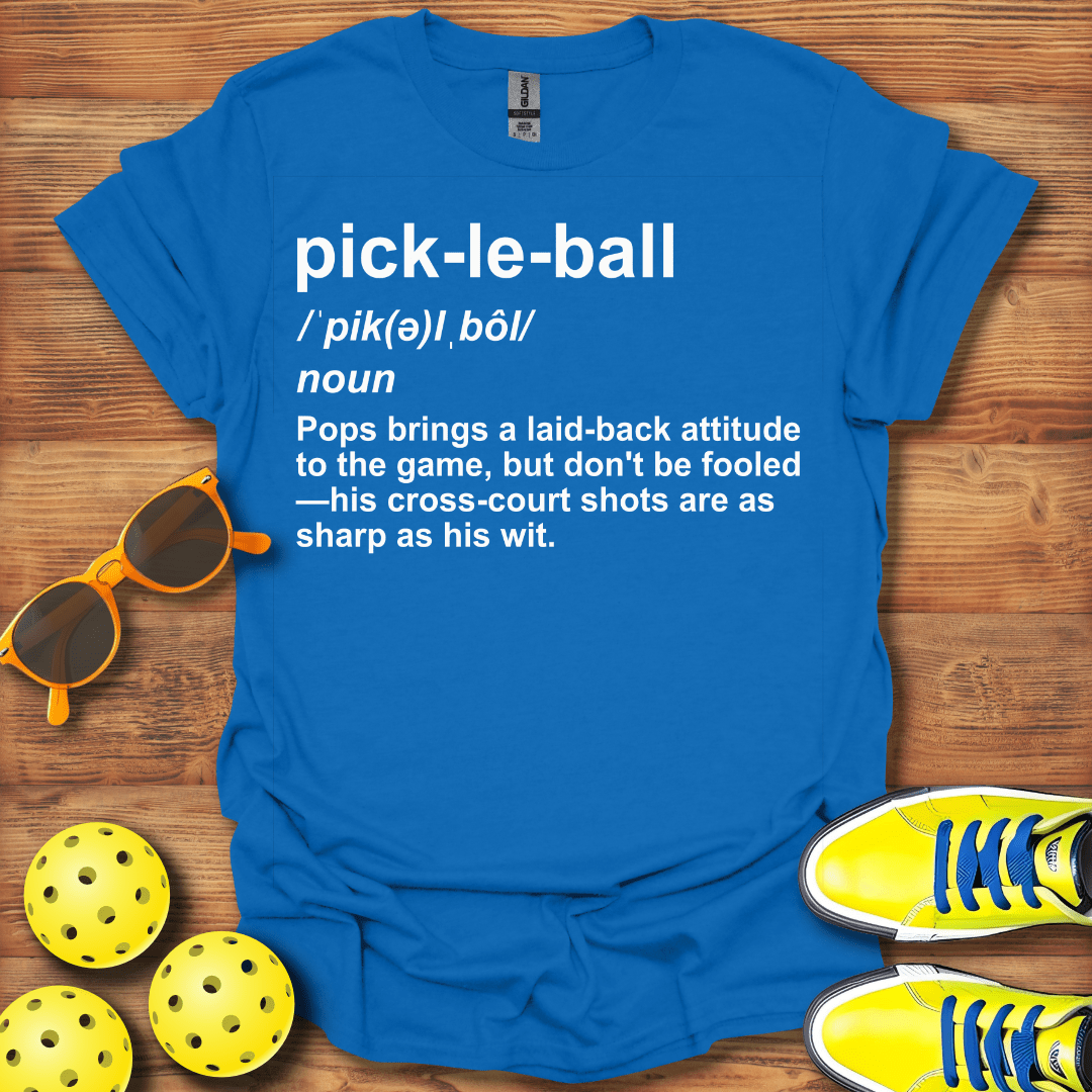Definition Pops Pickleball T-Shirt