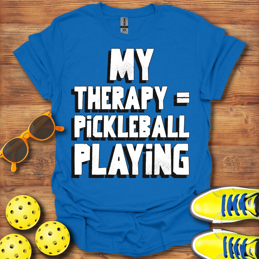 My Therapy = Pickleball  T-Shirt