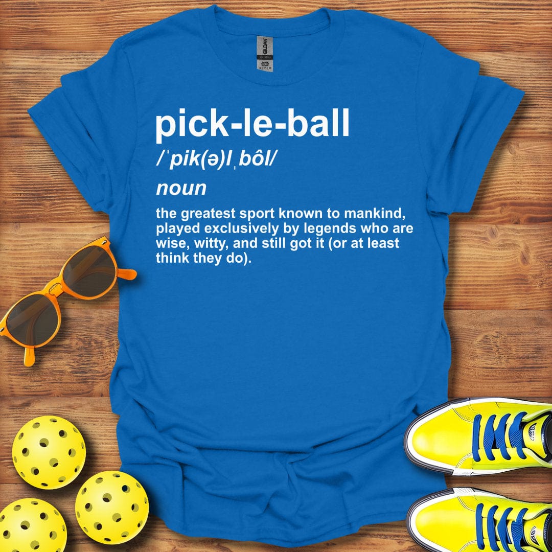Male Definition Pickleball T-Shirt