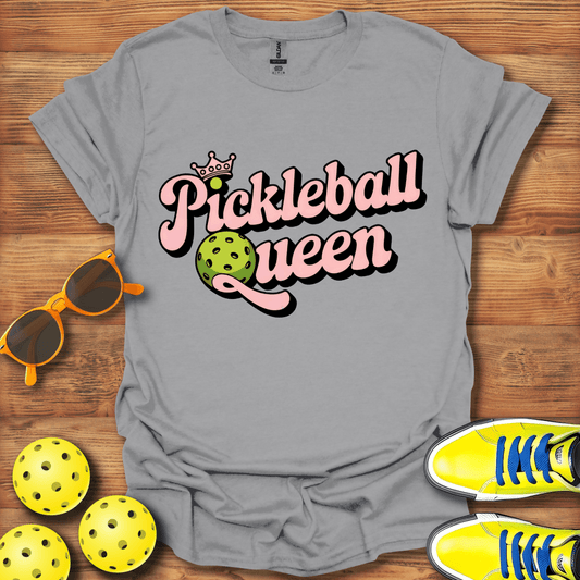 Retro Vintage Pickleball Queen T-Shirt