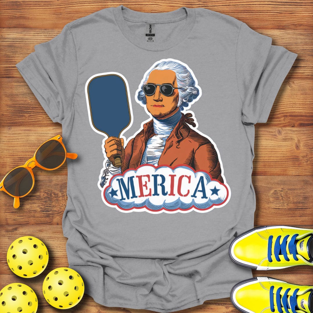 Washington's Merica Pickleball T-Shirt