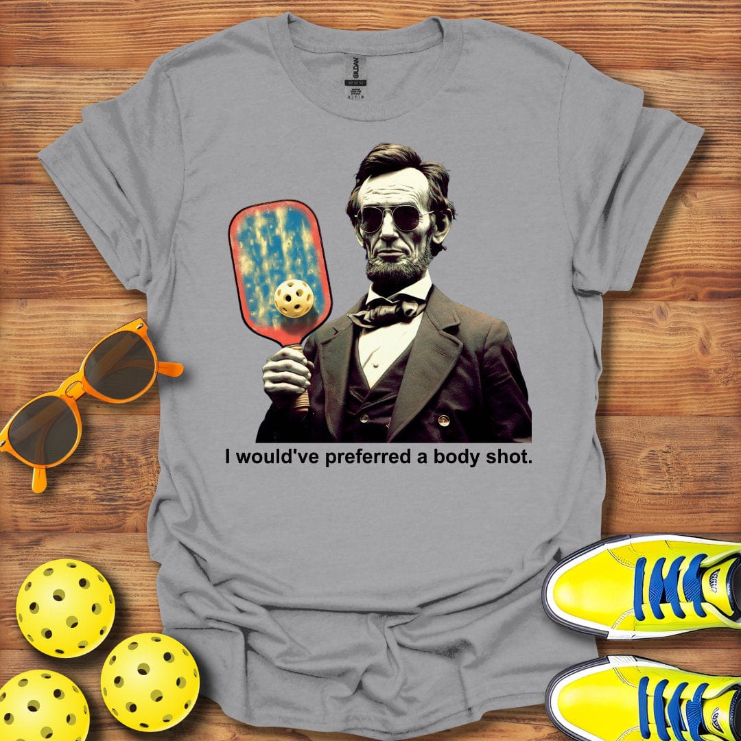 Lincoln Body Shot Pickleball T-Shirt