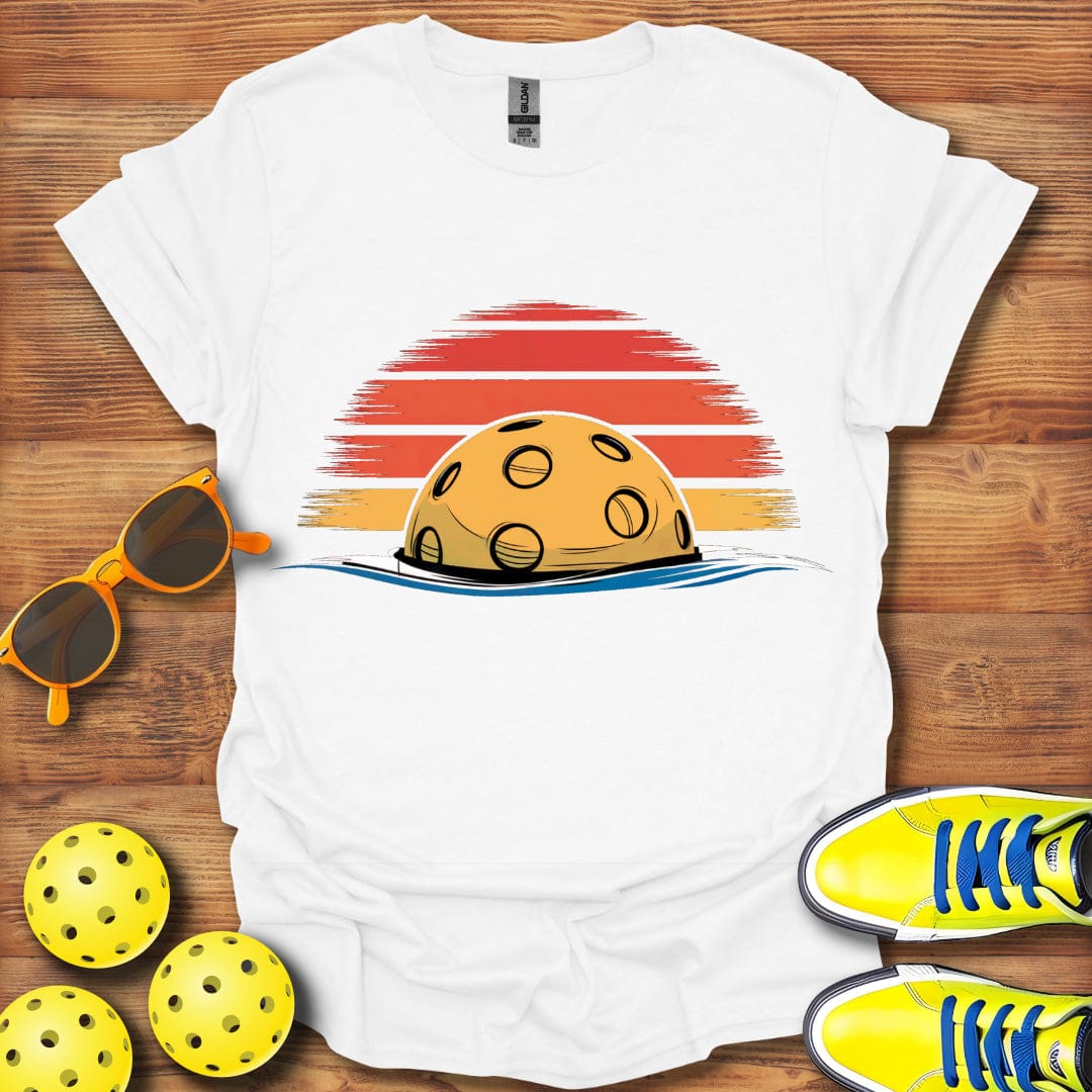 Vintage Pickleball Sunset T-Shirt