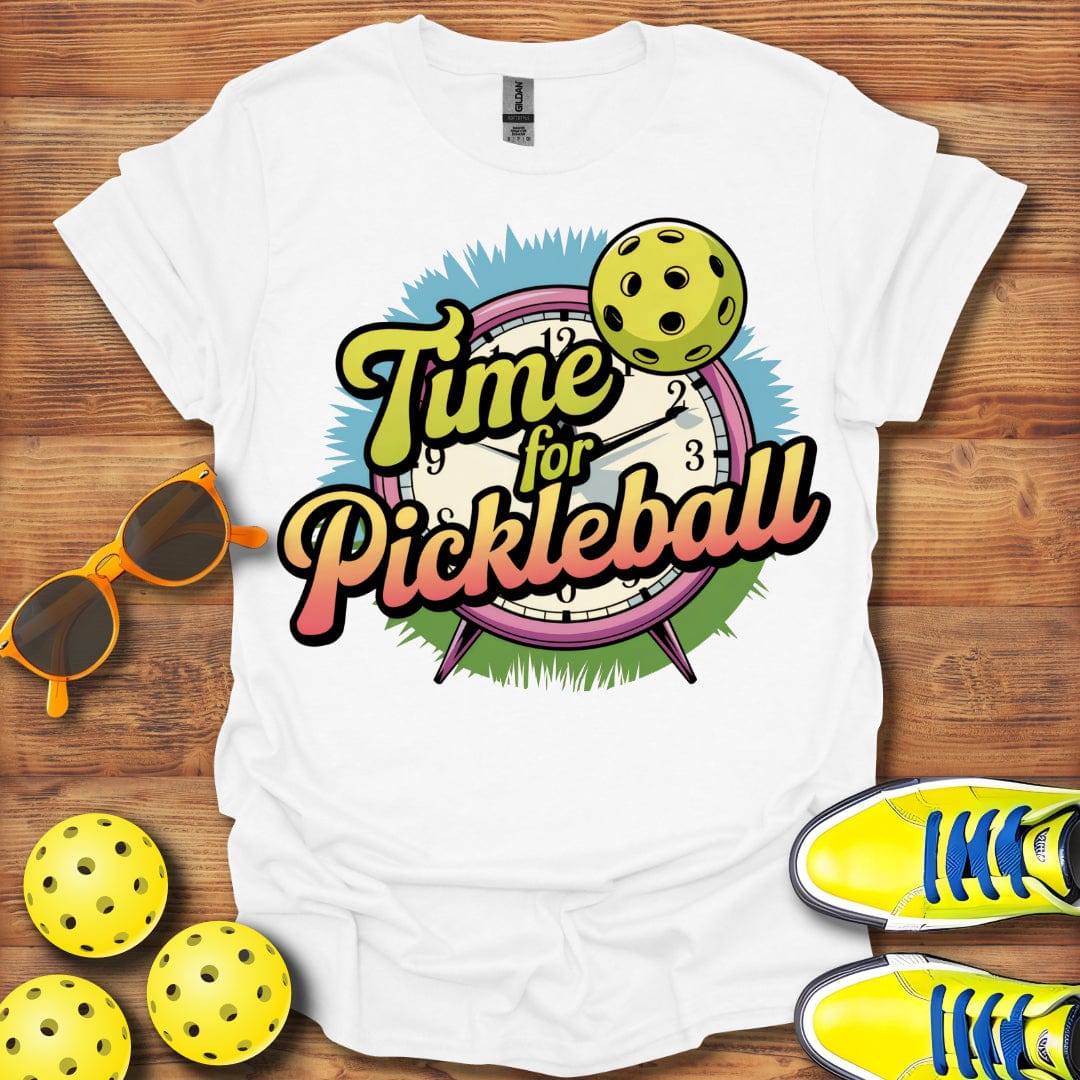 Time For Pickleball Retro T-Shirt
